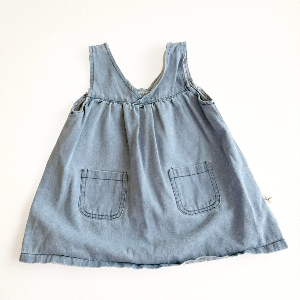 Toddler Jean Jumper Dress